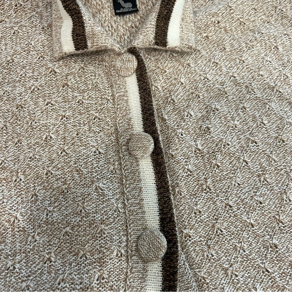 Efrata Global Alpaca Poncho Sweater Cape One Size Shawl Hand Made in Peru - Picture 4 of 9